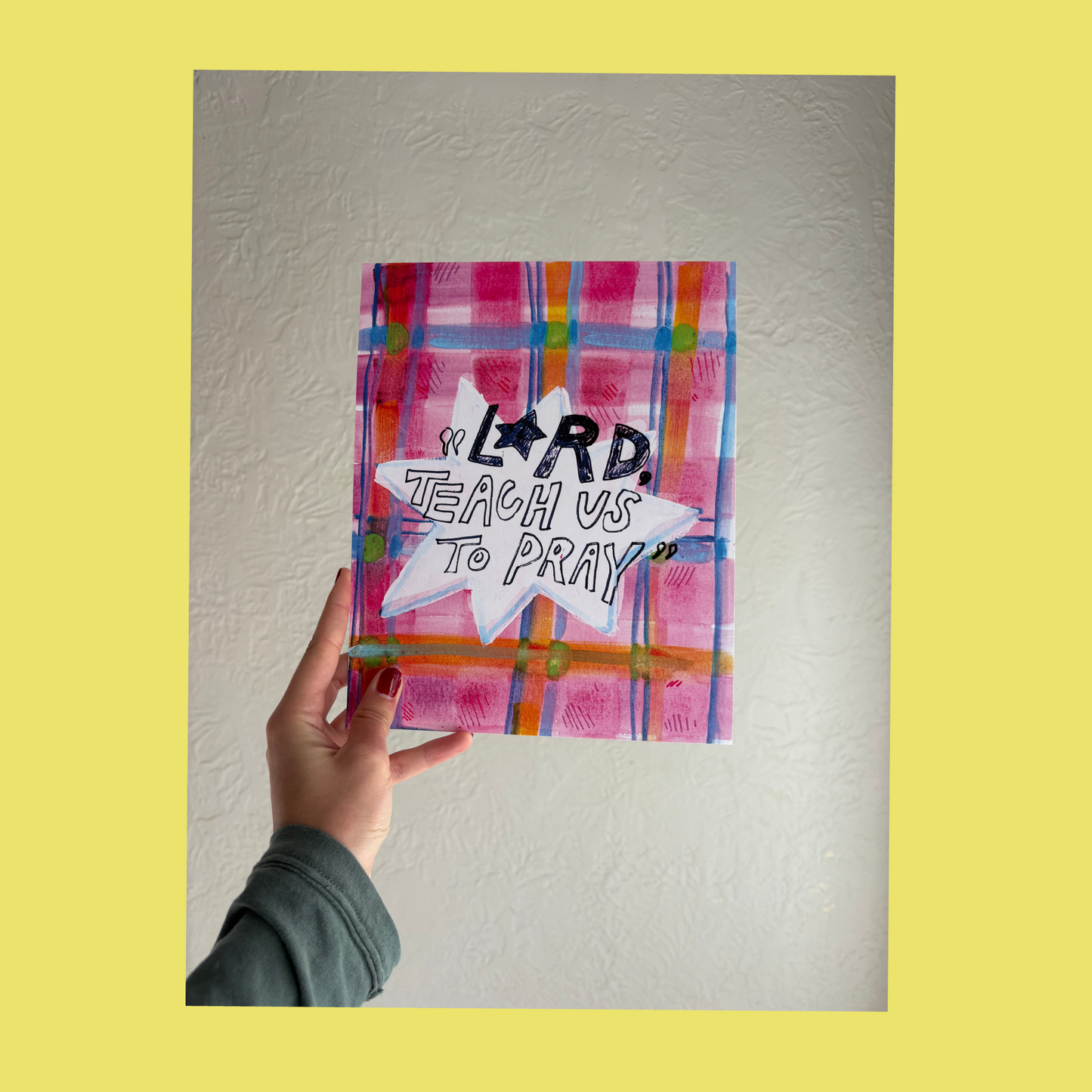 “Lord Teach us to Pray” Print