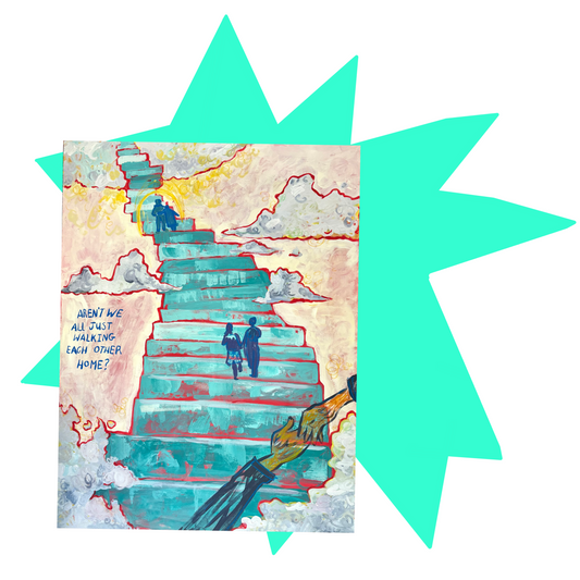 walking each other home print!