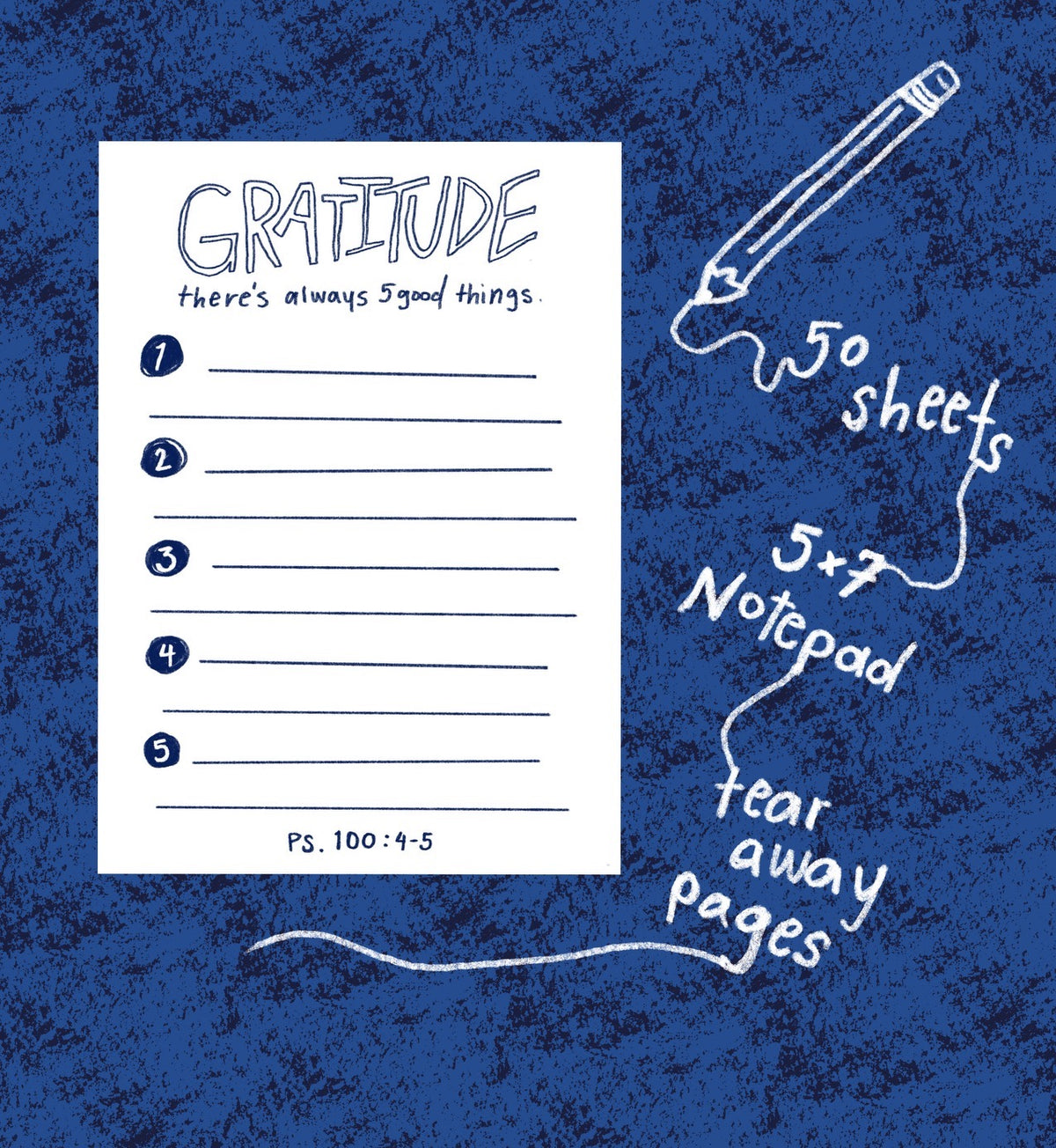 Gratitude notepad!